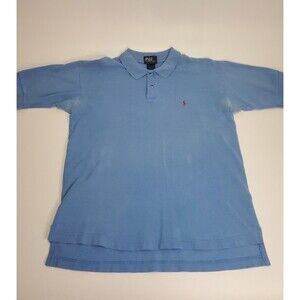 Polo By Ralph Lauren Men's Polo Shirt, Large, Blue